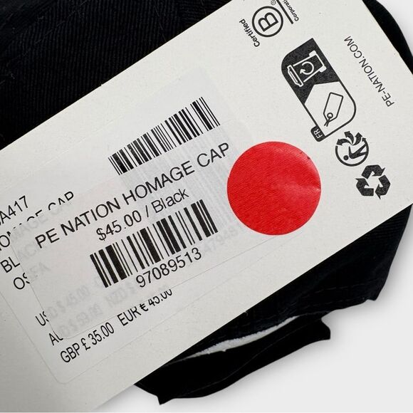 P.E Nation Homage Cap in Black Women’s Size OS NWT - Picture 7 of 8